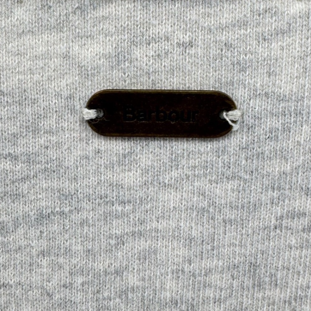 Barbour‎ Westbury Overlayer Women 8 Gray You Had Me At Woof Dog Crew Sweatshirt - Picture 4 of 9